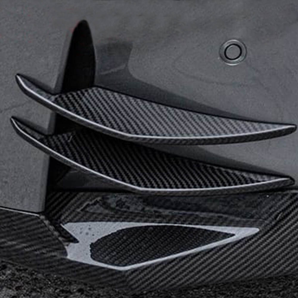 Front Bumper Canards;Wind Knife;