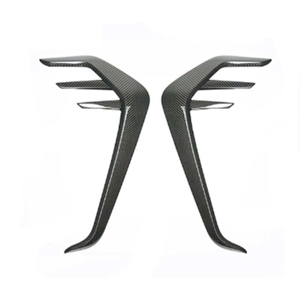 Compatible with BMW G80 M3 G82 G83 M4 2021+ AC StyleDry Carbon Fiber Front Fenders Spoiler Duck Wing Splitter Wind Blade Trims