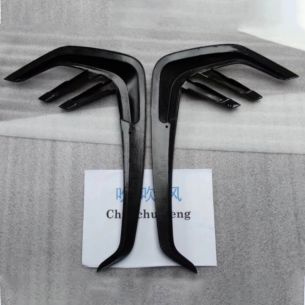 Front Fenders Spoiler; Duck Wing Splitter;Wind Blade Trims;Fender Wind Knives;BMW;M3 ; M4