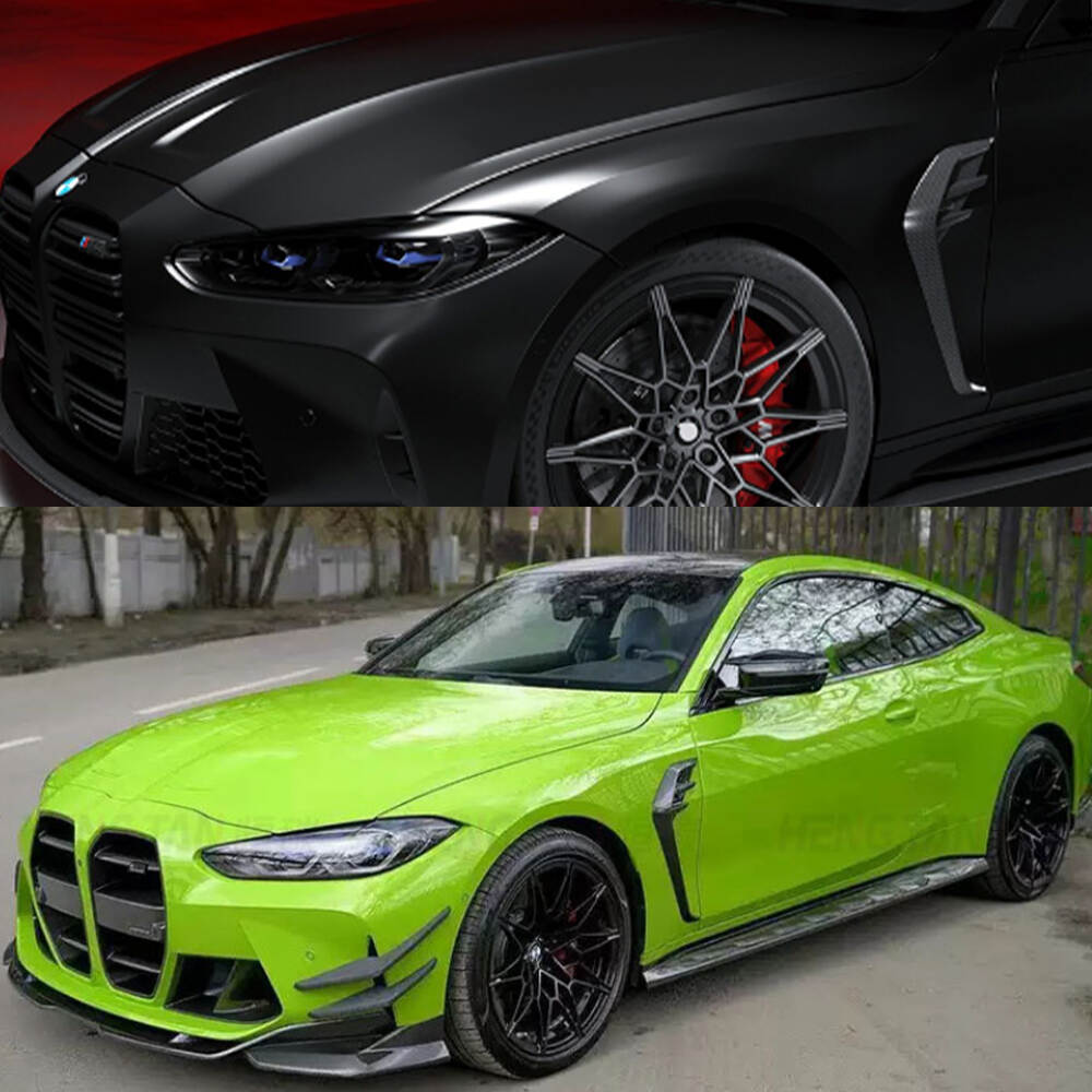 Front Fenders Spoiler; Duck Wing Splitter;Wind Blade Trims;Fender Wind Knives;BMW;M3 ; M4