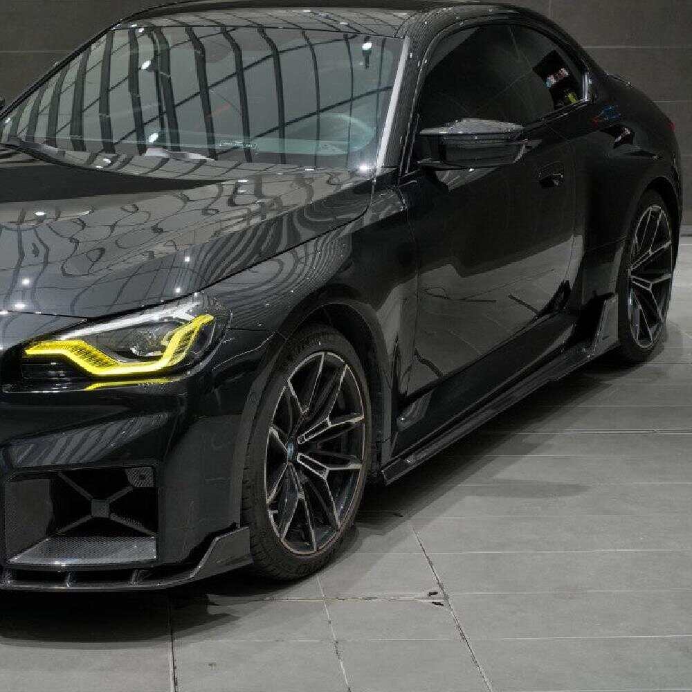 BMW； M2； G87；Side Skirts