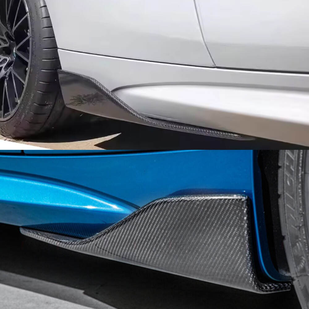 BWM M2 , F87, Side Skirts , Side Blade Winglets