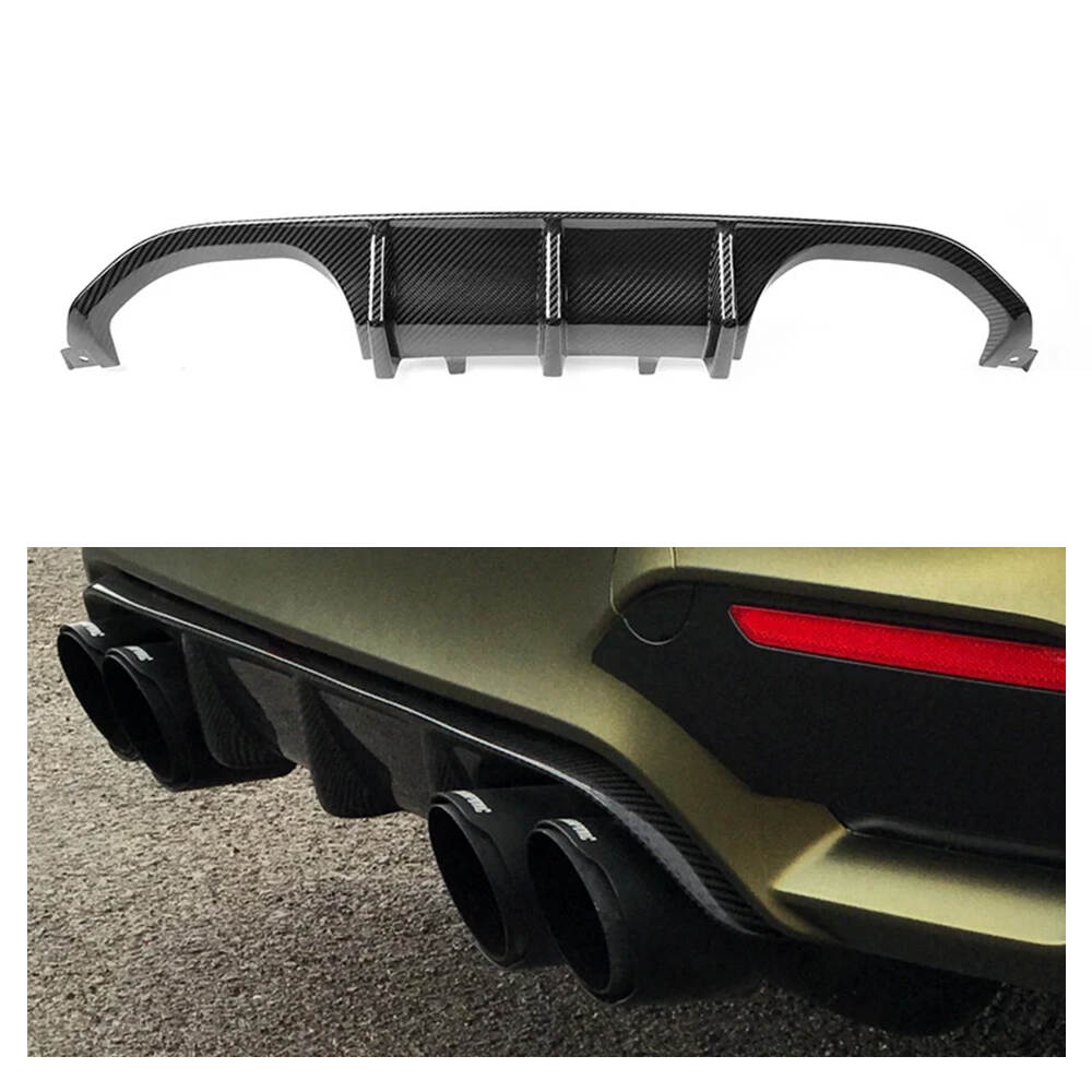 Rear Diffuser; Rear Lip;rear splitter；BMW; M3; M4; F80; F82