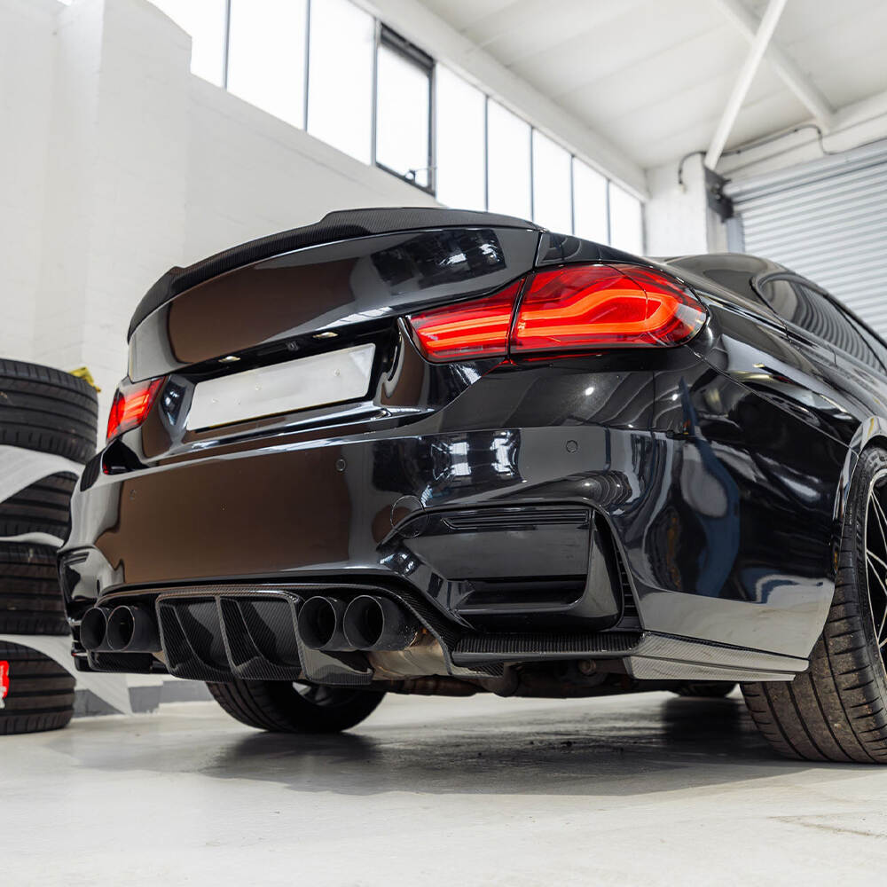 Rear Diffuser; Rear Lip;rear splitter；BMW; M3; M4; F80; F82