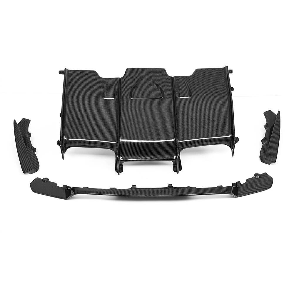 PSM Dynamic - BMW 4 SERIES F82 M4 - Rear Diffuser / rear extensions By AMXNX