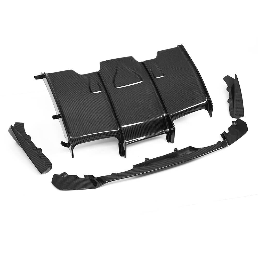 Rear Diffuser; Rear Lip;rear splitter；BMW; M3; M4; F80; F82