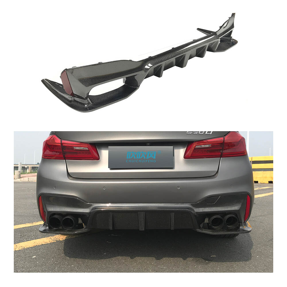 Rear Diffuser; Rear Lip;BMW;5 series;G30;G38