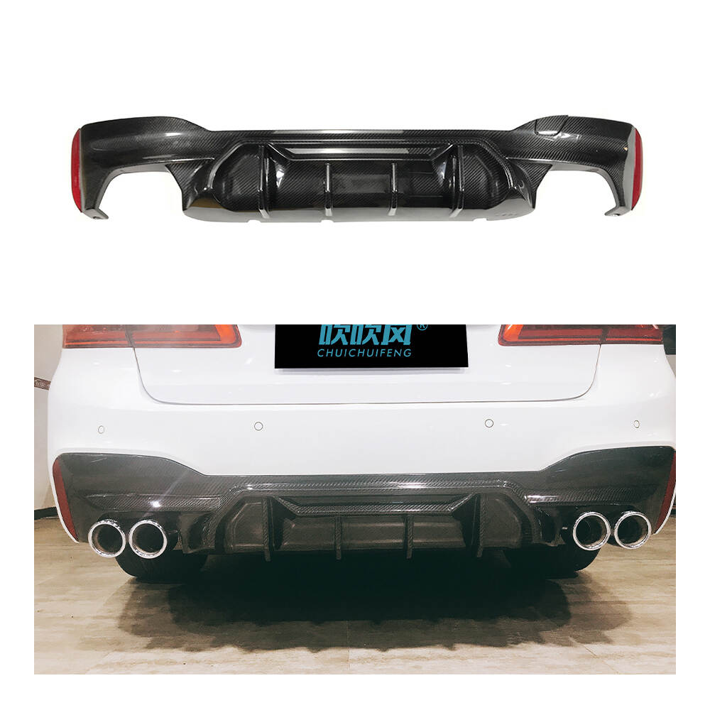 Rear Diffuser; Rear Lip;rear splitter；BMW; 5 Series;G30;G38
