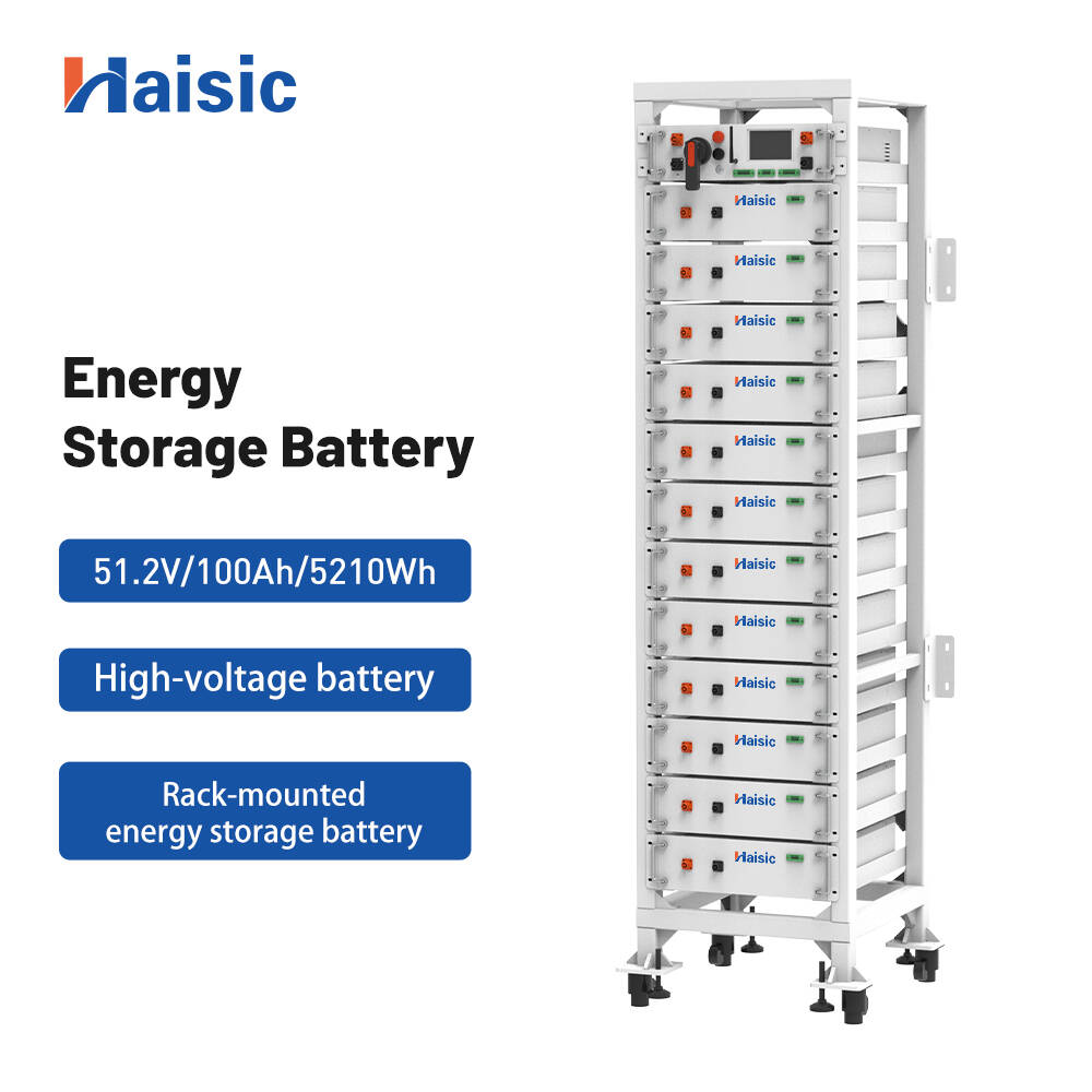 Haisic Rack-mounted Energy Storage Battery 51.2v 100ah Lithium Battery ...