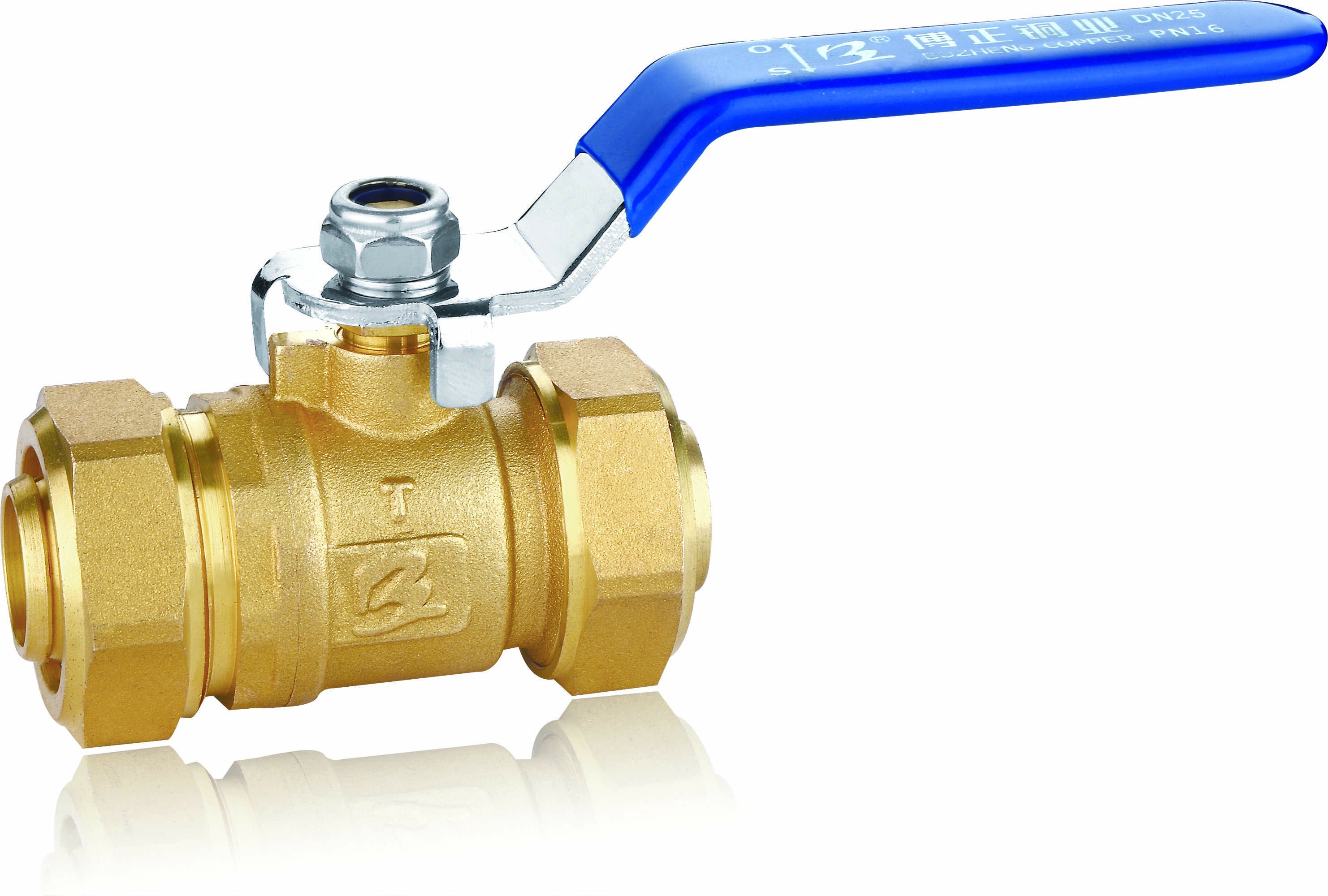 Aluminum-plastic composite pipe ball valve