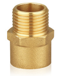 Brass Male-Female Thread Adapter