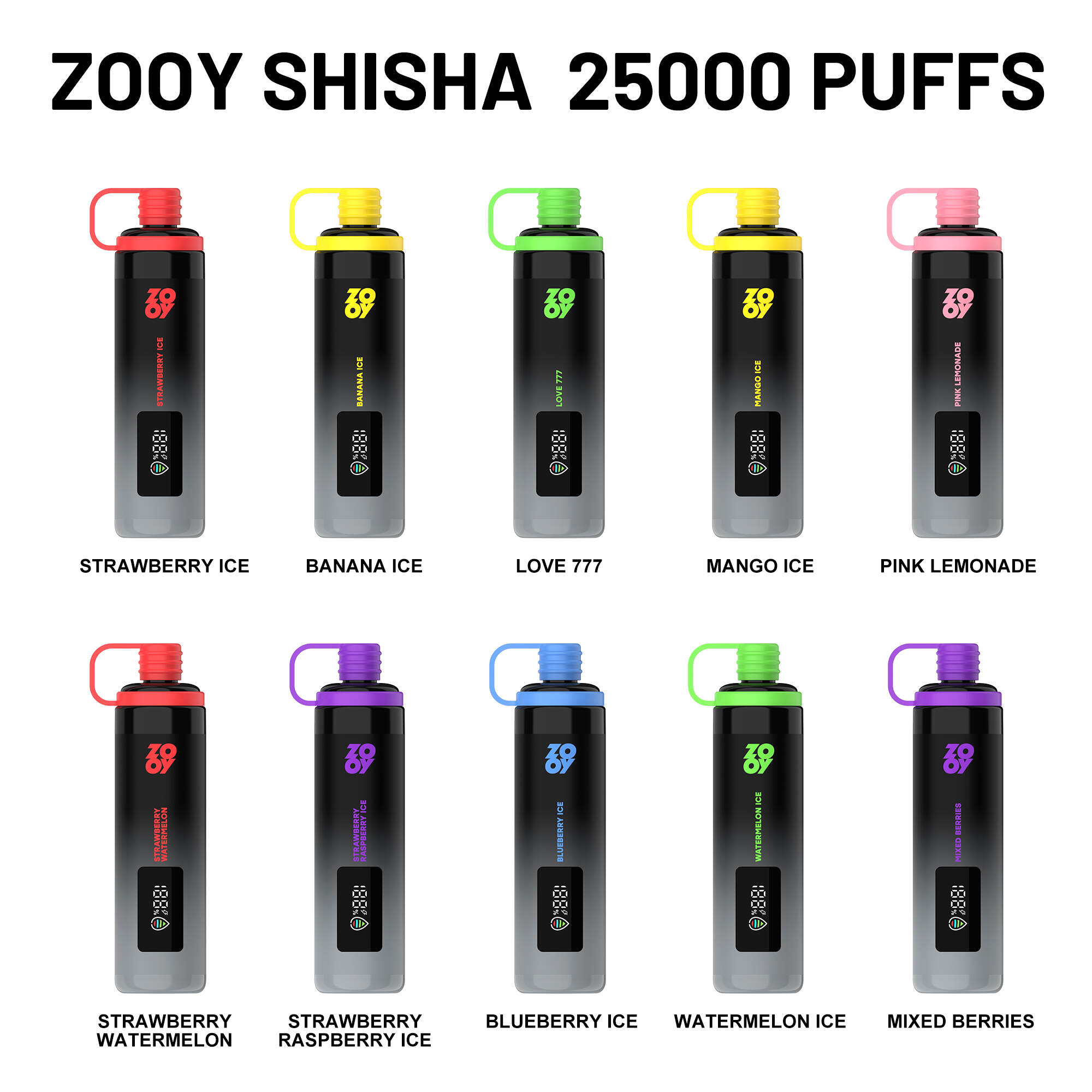 Zooy Shisha 25000, Shisha -Einwegvamper