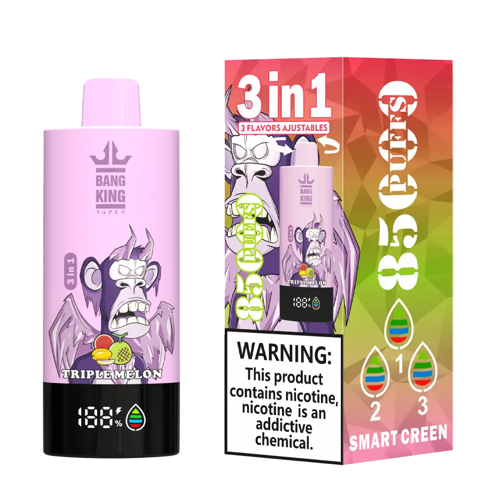 triple flavor disposable vape;how to switch flavors on vape;buy vape Europe fast shipping;BANG KING 85K review;dreifach geschmack vape 85.000 Züge