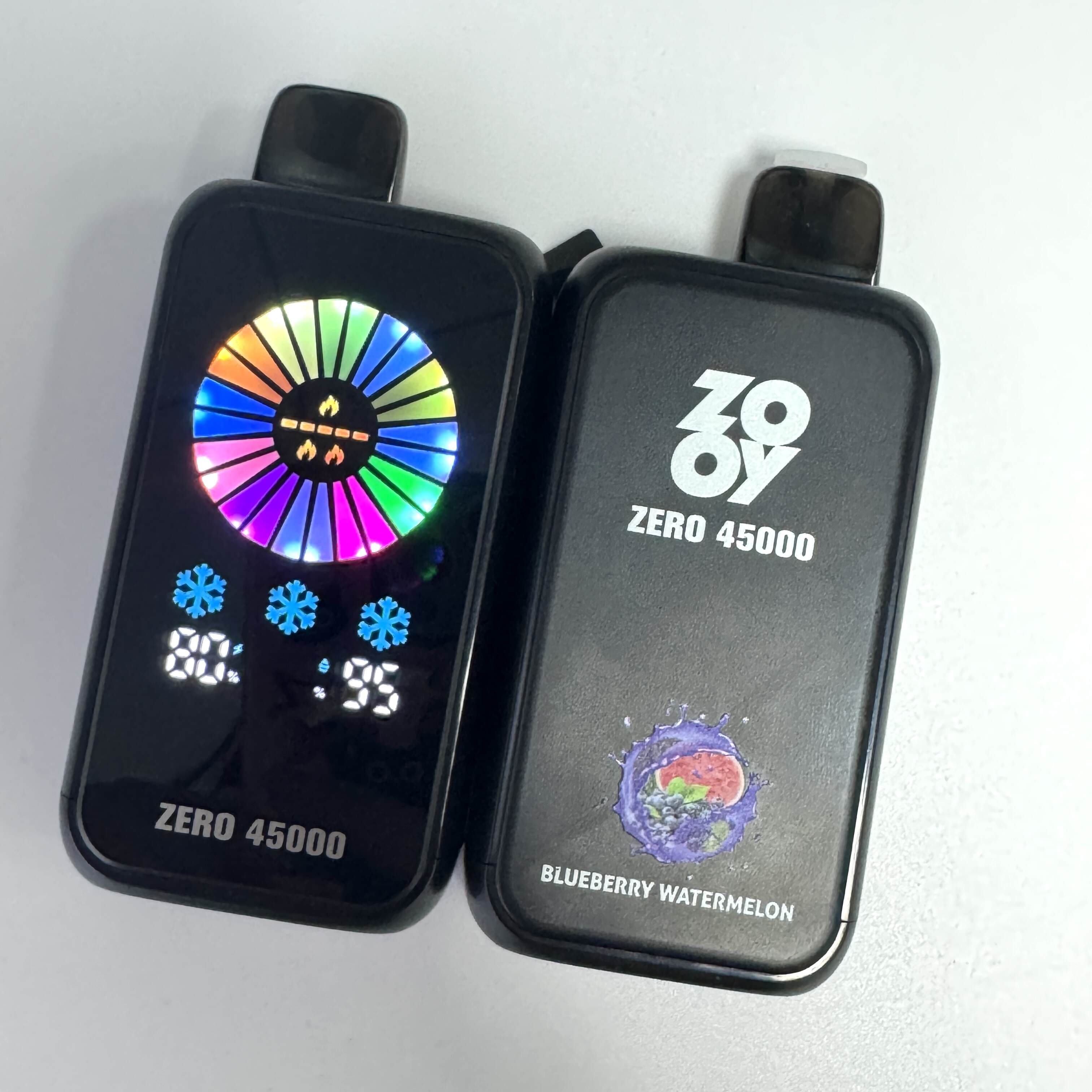 Nic Ice Control Vape; einstellbares Nikotinvolf; Smart Screen Vape; Zooy Zero 45k; 45000 Puffs Einweg; Deutschland Vape Fast Ship