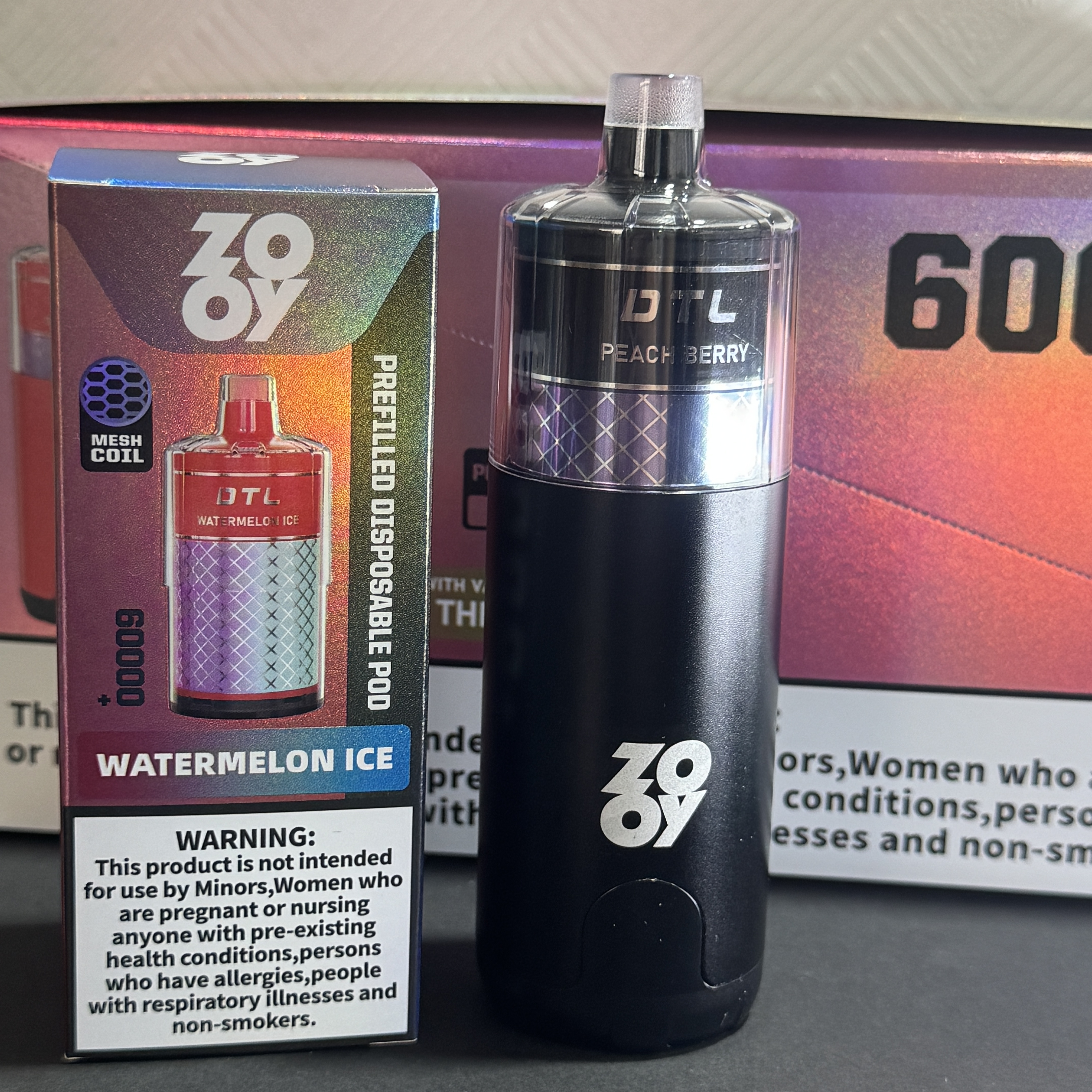 ZOOY MEGA 60000 SHISHA Pod System Kit