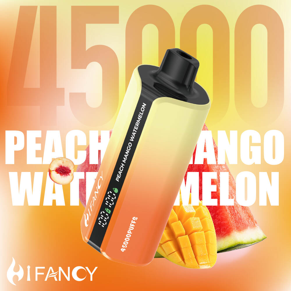 HIFANCY DREAM 45K is a 45,000-puff rechargeable disposable with 2%/3%/5% nicotine, 650 mAh battery, and 10 flavors. Ships to 24 EU countries. MOQ: 1 box (10 devices). Order via WhatsApp for EUR invoice.