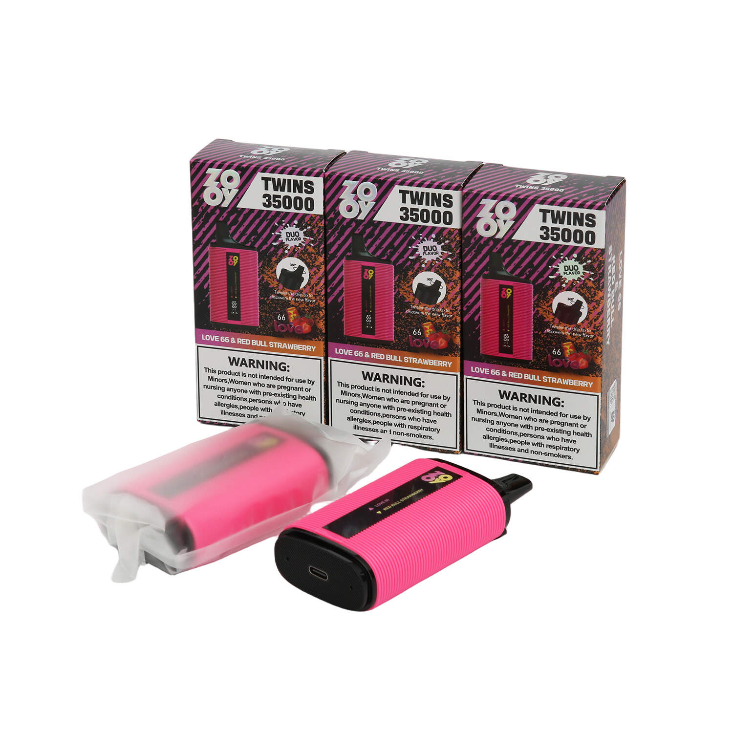 ZOOY Twins 35000;dobbelt smag engangsvape;35000 pust vape Europa;mesh coil vape pen;Doppelgeschmack E-Zigarette kaufen;cigaret électronique double saveur genopladelig