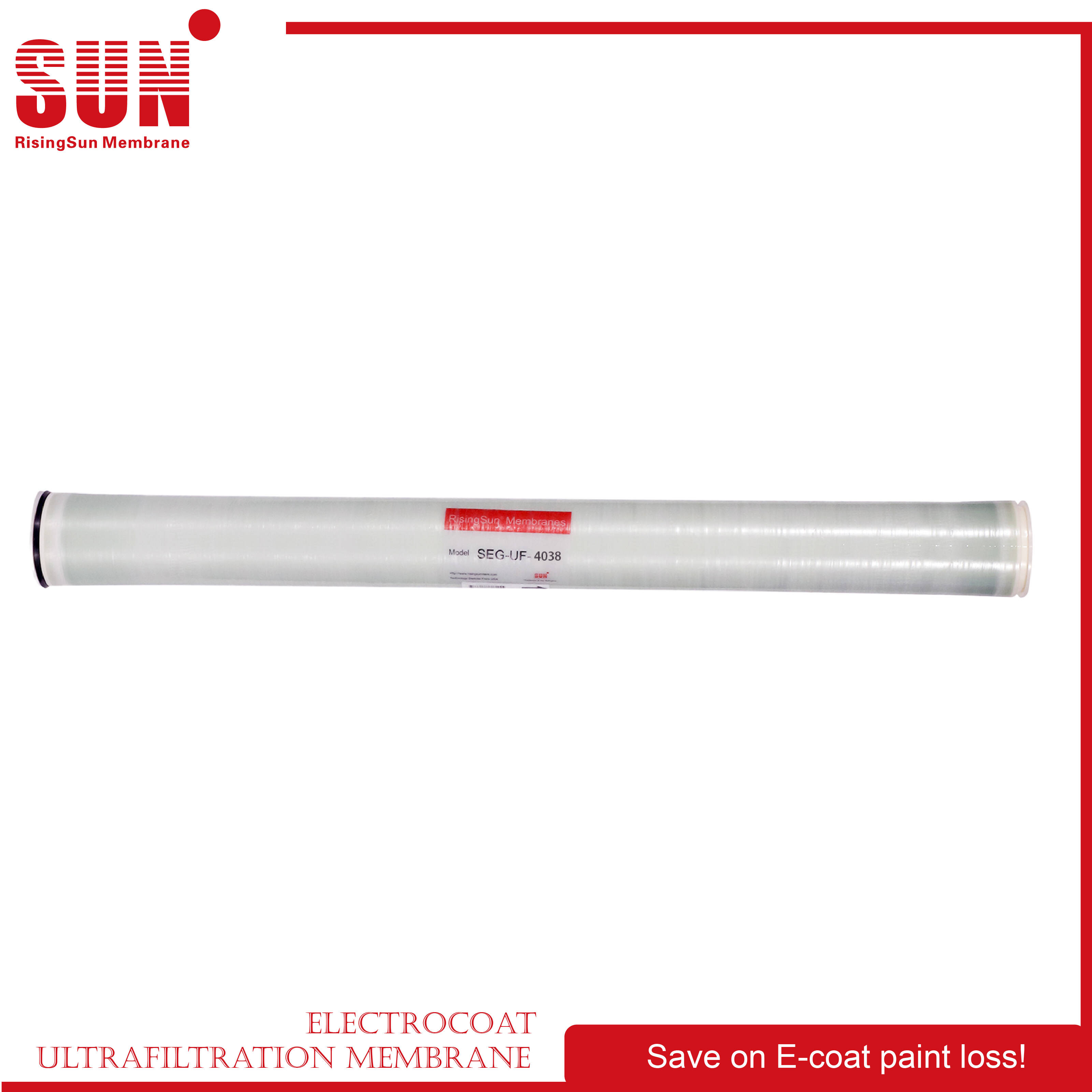SEG-UF-4038 Ultrafiltration Membrane | Large Area UF for Industrial ...