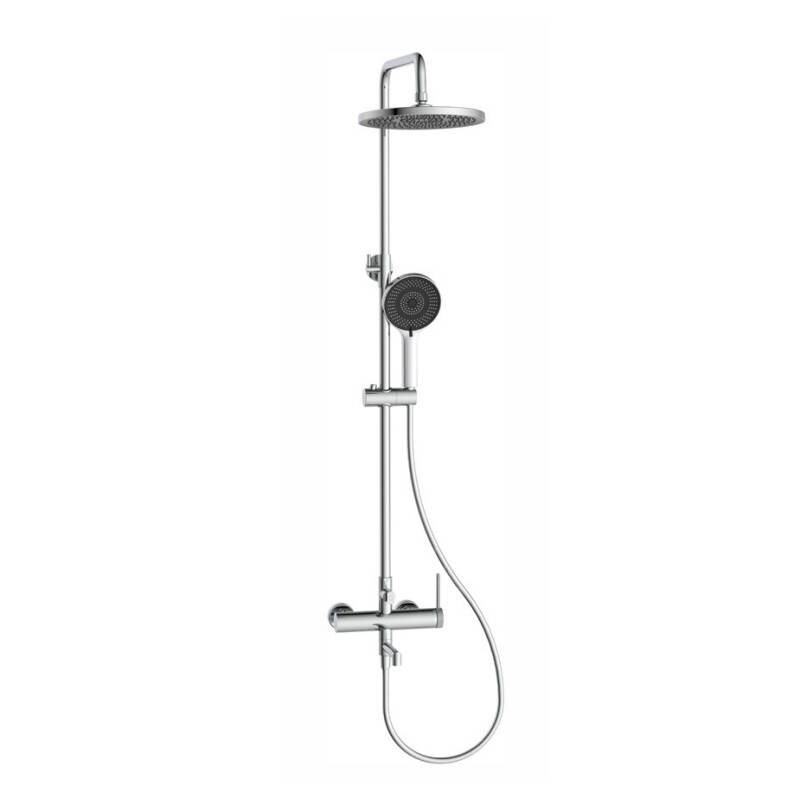 DQOK Top Quality Brass Wall-mounted Shower Set for Bathroom Multi-color Shower Faucet Export