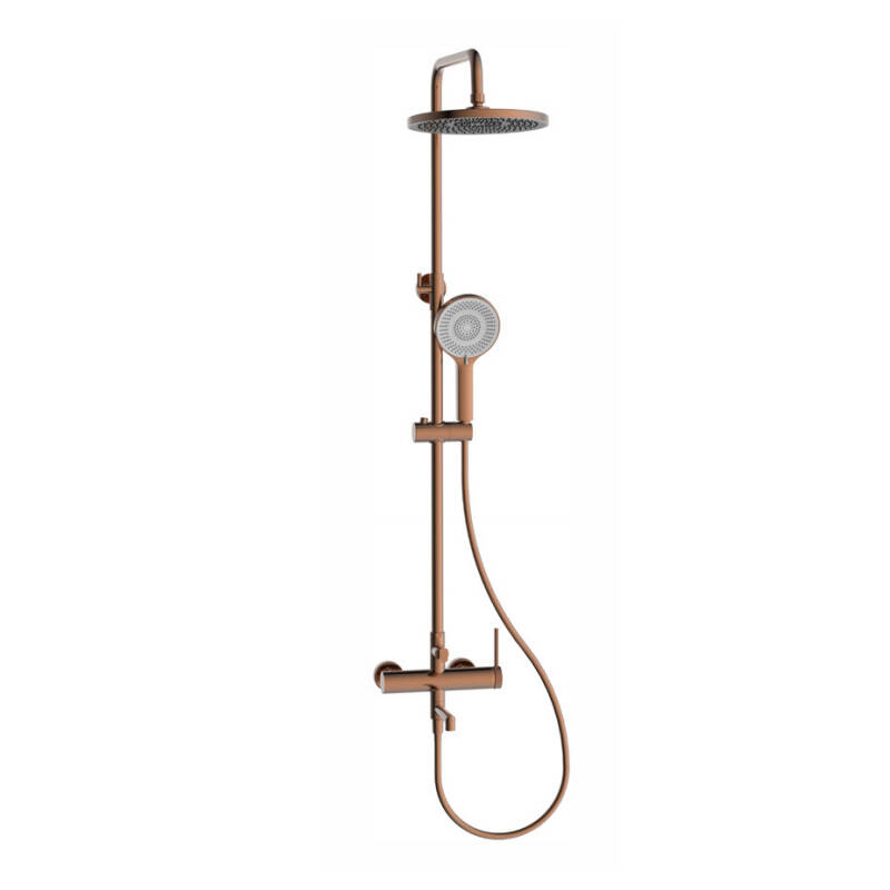 Wall-mounted Shower Set, Brass, Shower Faucet