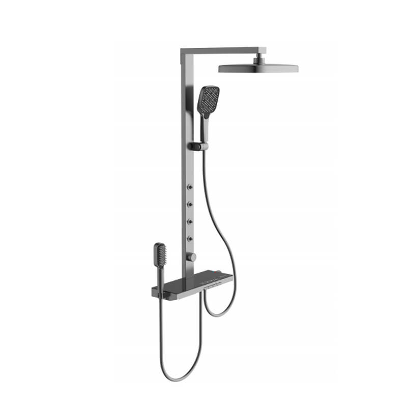DQOK Multi-function Wall-mounted Brass Shower Set for Bathroom High-end Shower Faucet Wholesale