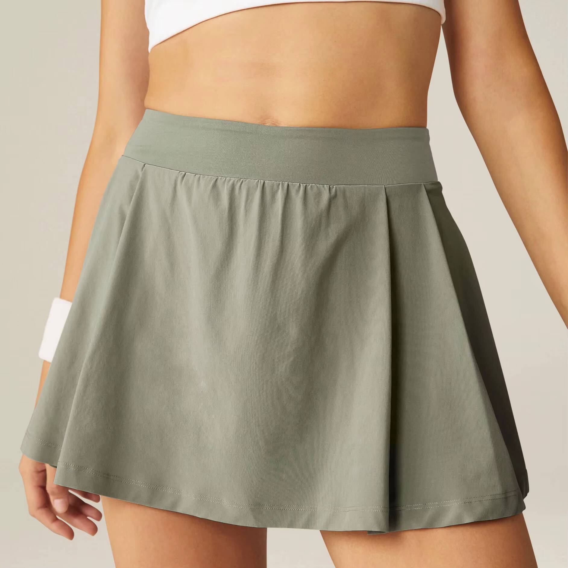 Women’s Lightweight Fitness Court Skirt | Breathable Woven Active Skirt with Stretch