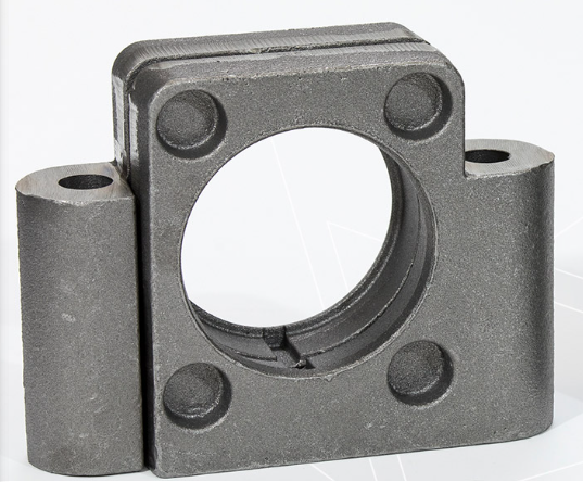 Machined grey iron part comparison with ductile iron
