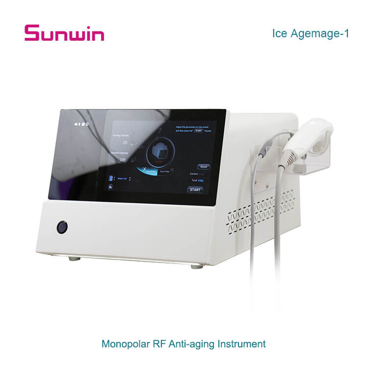 ICE AgeMage Monopolar RF Facial Lifting Device with Water Cooling
