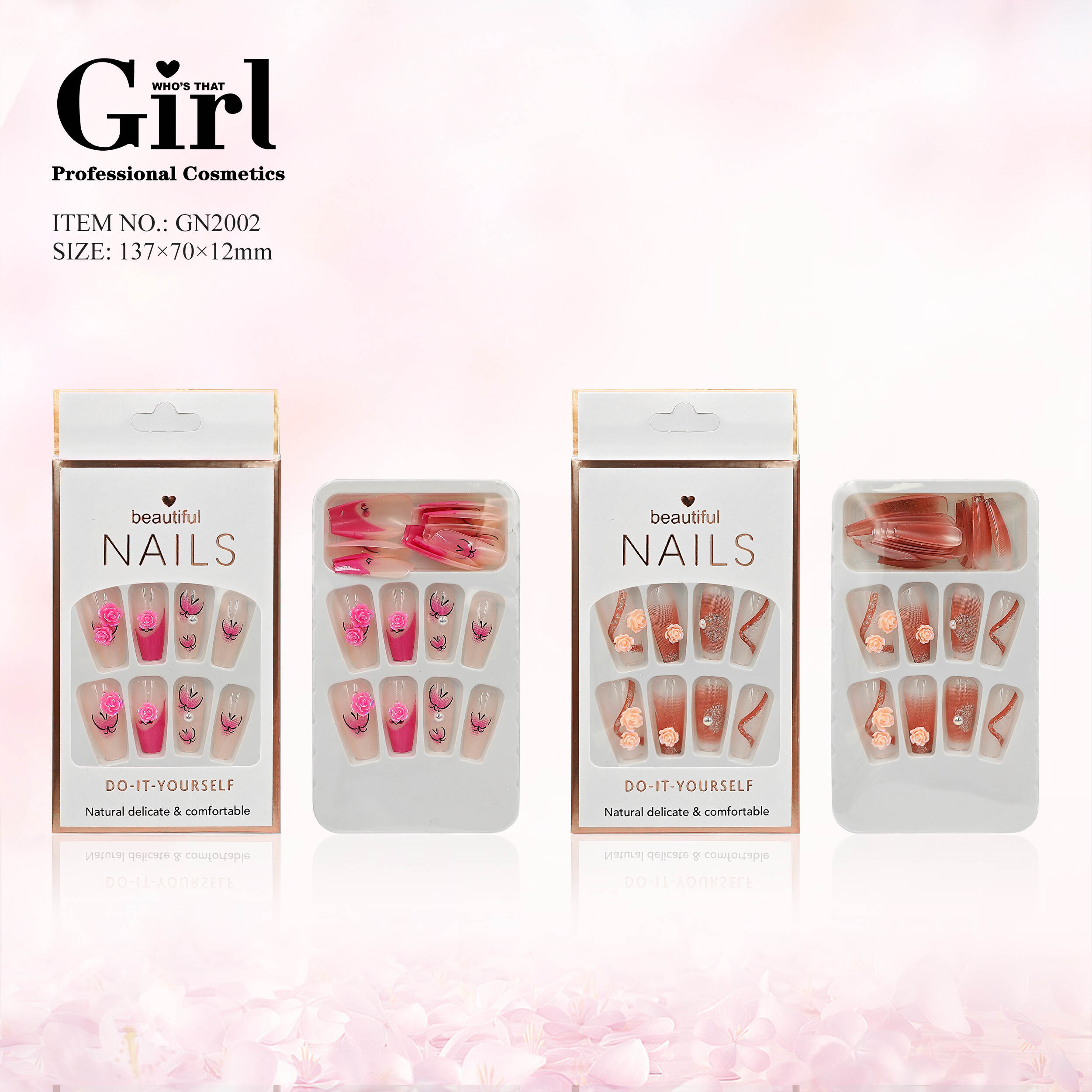 Qui est cette fille gn2002 24pcs de beauté de beauté pack de mode