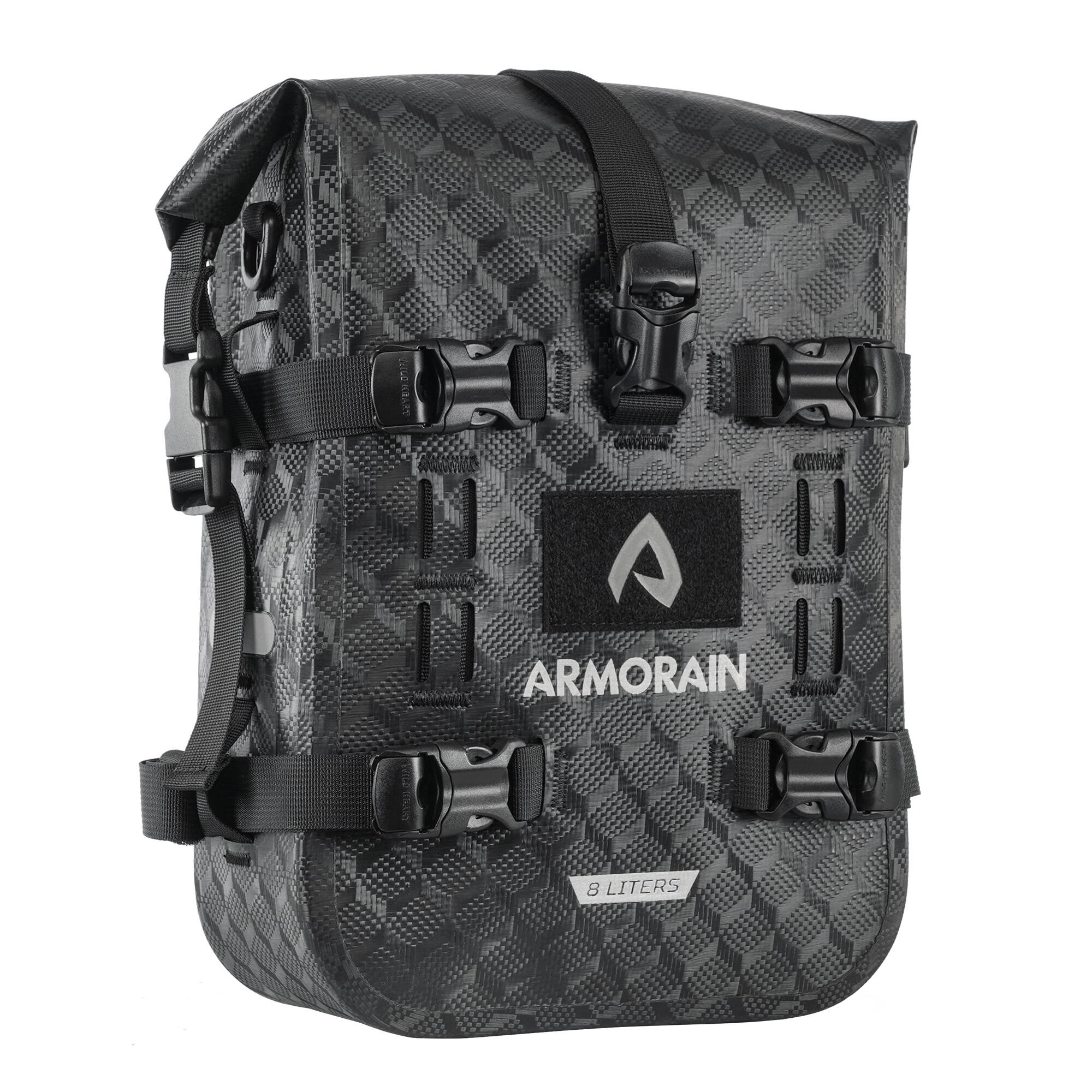 ARMOURAIN バイクシートバッグ防水 15L 楽天市場】バイク用 シートバッグ 15-20L大容量 防水 耐傷 軽量 耐久性 バイク コンパクト 容量拡張機能 耐久性 シルバー ブラック おしゃれ  : LED専門店 THE ONE C5665864032 3