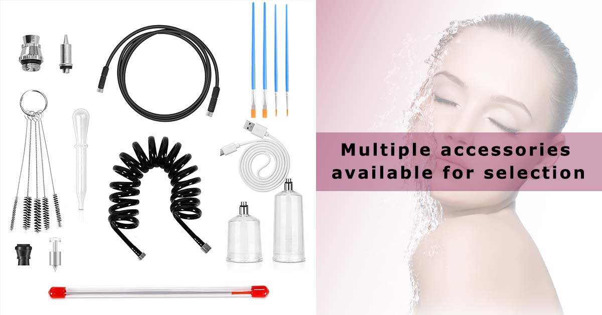 Double_Action_Airbrush_Spray_Gun_Professional_Beauty_Tools_Airbrush_Tools_Makeup_&_Craft_Applications_Current_Model
