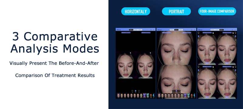 Skin analysis image_skin analysis_beauty product_skincare testing_detect skin problems​