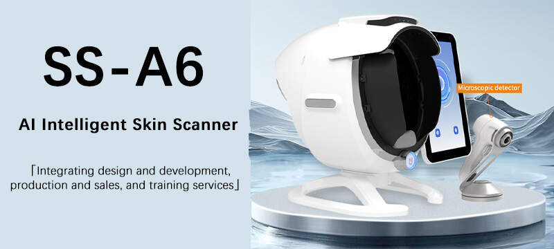 High-precision facial scanner_beauty technology_skincare device_personal care & salon use_skin condition analysis