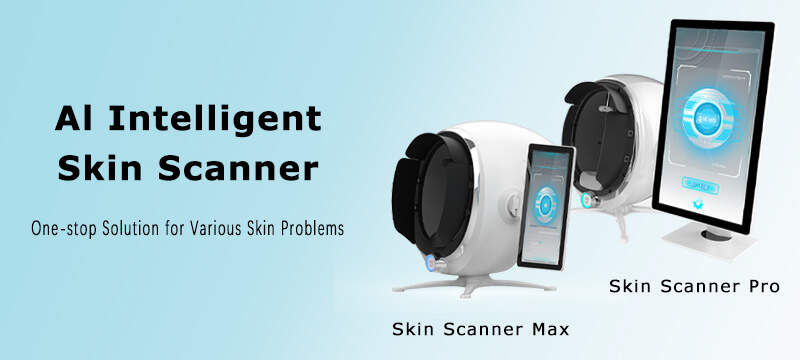 Facial scanner device_Beauty tech_Facial analysis tool_Salon & home use_Skin detection & analysis