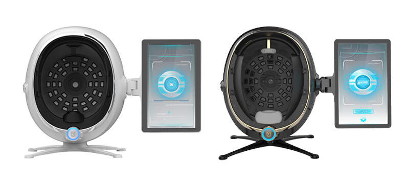 Portable skin scanner device_Skin analysis_Beauty equipment_Salon & home use_Detects skin condition