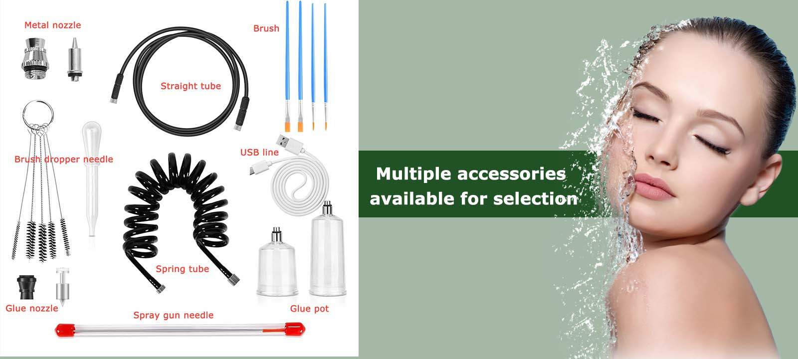 Durable Chprety Airbrush Accessories_Airbrush Art & Makeup Supplies_Airbrush Tool Components_Makeup Studio & Hobbyist Projects_Ensure Smooth Airbrush Operation