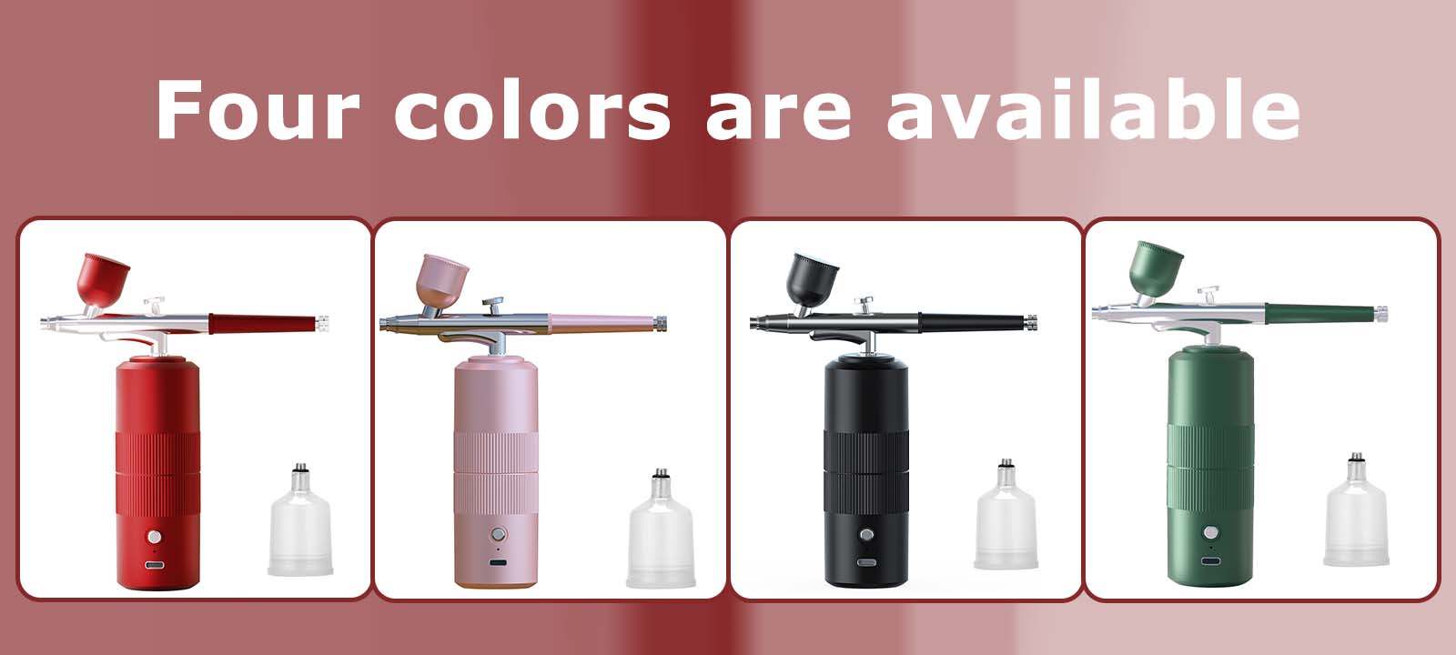 Professional Chprety Airbrush_Beauty Makeup_Cosmetic Application Tool_Home & Salon Use_Precise & Even Makeup Coverage