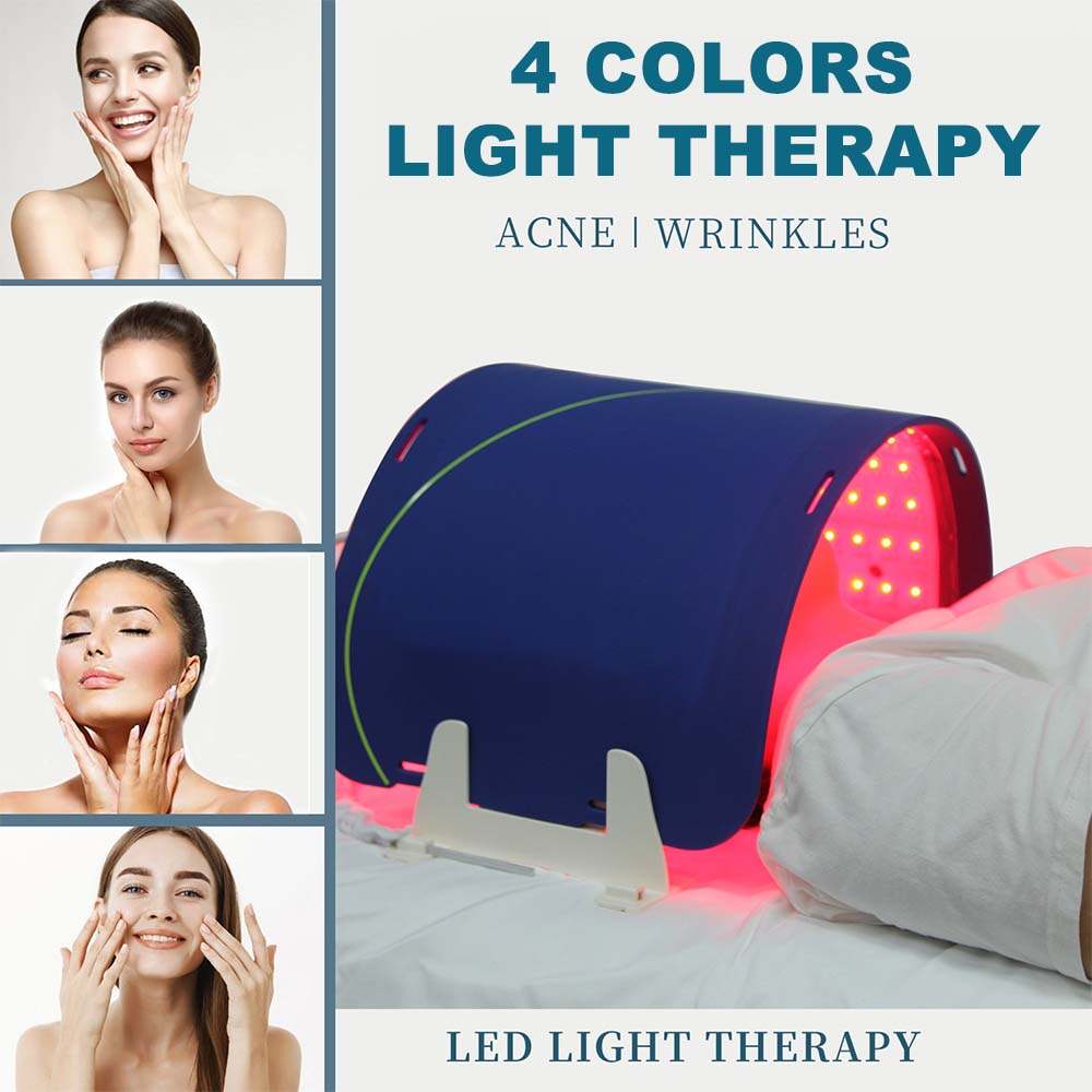led light face massager