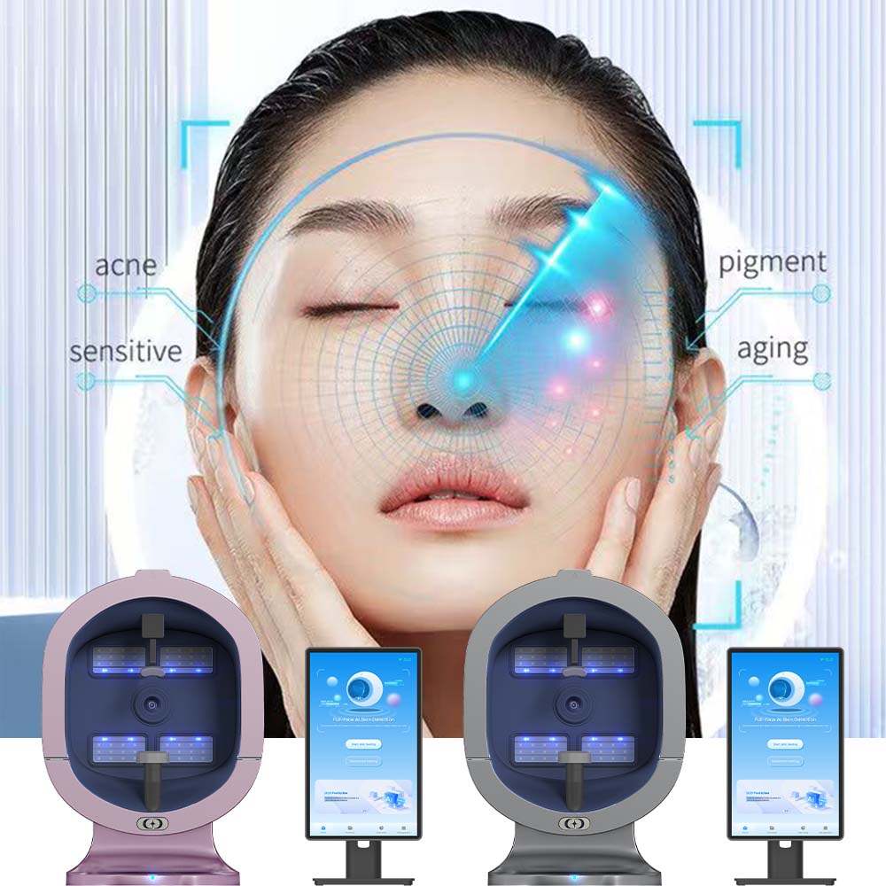 acne face scanner,skin scanning machine,skin care analyzer,skin analyser machine