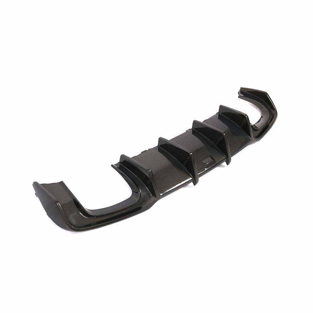 Audi S3 A3 SLine 2017-2018 High Quality KB Style Carbon Fiber Rear Bumper Diffuser for Rear Bumper Lip Kit