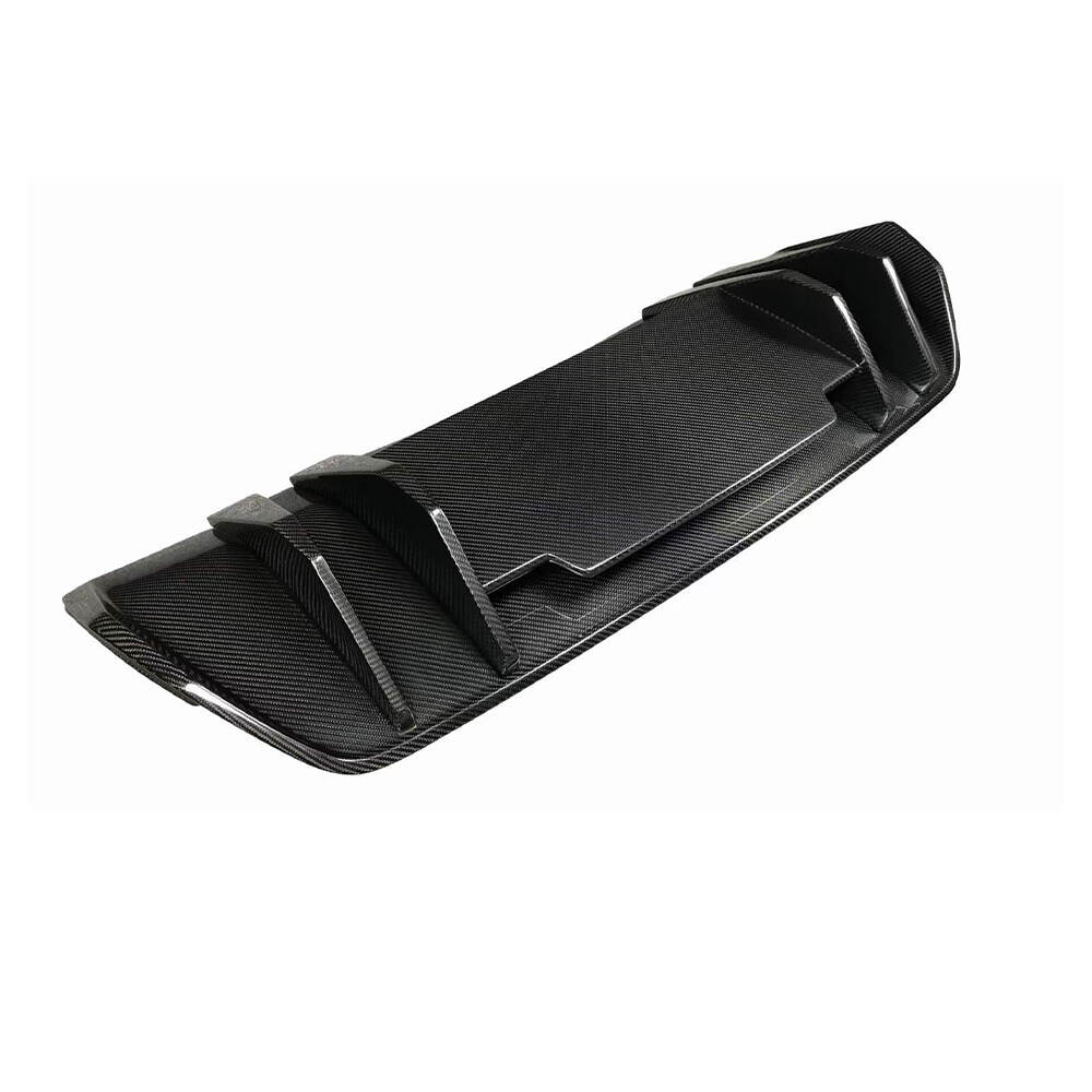 Dry Carbon Fiber Rear Bumper Diffuser for Audi R8 Coupe 2 Door 2016-2018