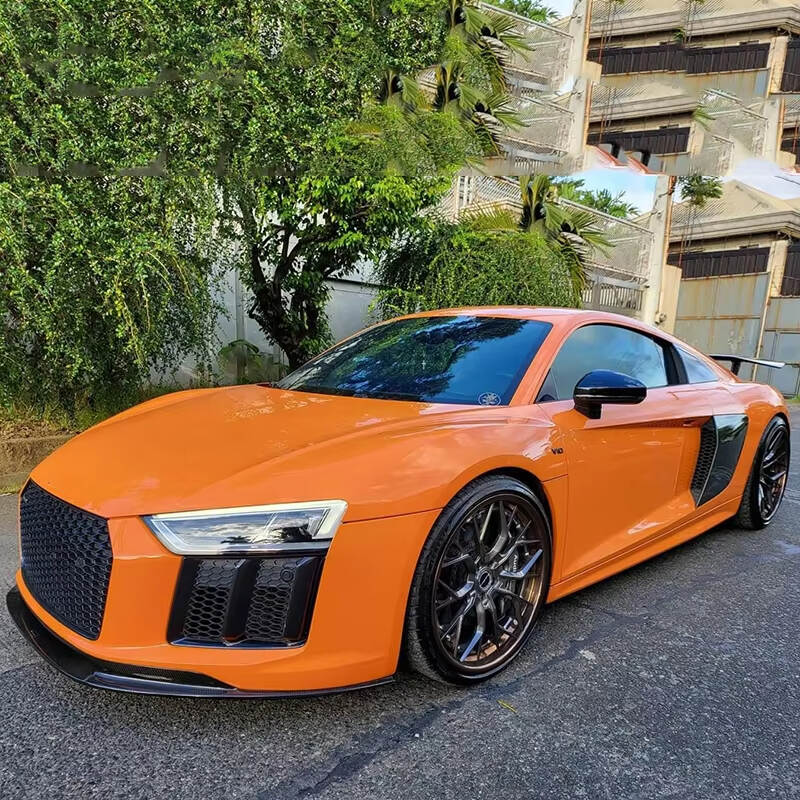 Front Lip; front Diffuser; front Spoiler ;Audi;R8