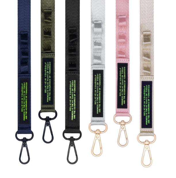 Adjust Length Cell Phone Lanyard Polyester Nylon Universal Phone Strap Crossbody Neck Strap Phone Charms