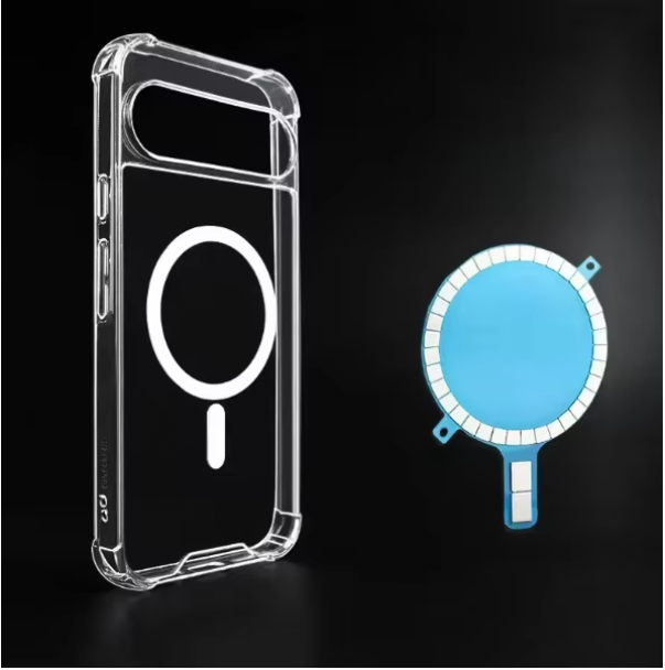 Magnetic Mag Transparent Shockproof Clear Bulk Wholesale Phone Case for Google Pixel 9 Pro Models for Airbag  Mobile Phone Case