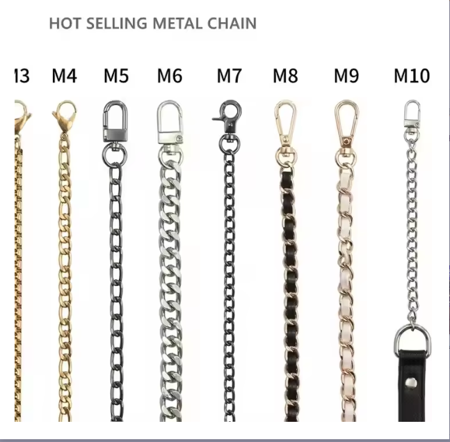 Metal Custom Mobile Cell Bag Crossbody  Cellphone Crossbody  Chain Phone Strap ,Phone Straps Necklace for Mobile Phones