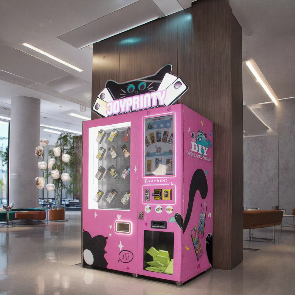 Custom Labubu Phone Case with SDK Function Phone Case Printing Vending Machine I3200 Painted Printing Nozzle 3D Relief Painting