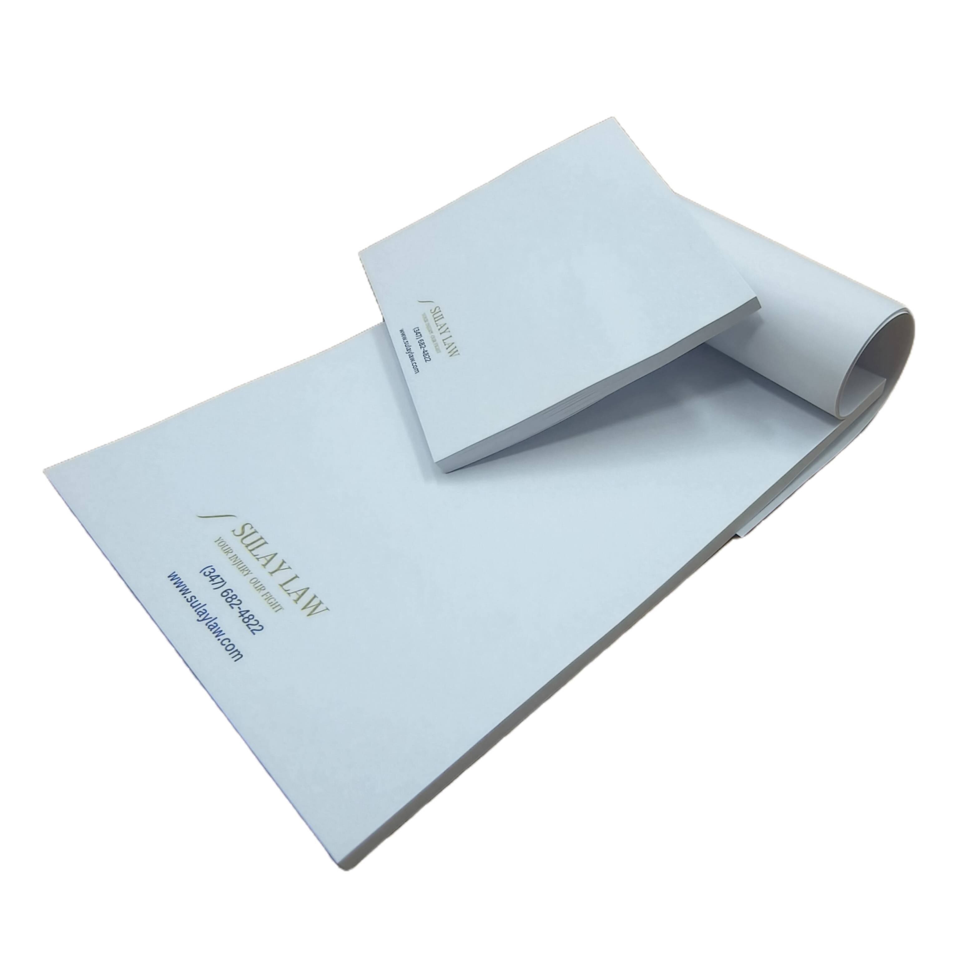 Custom sticky notes with logo