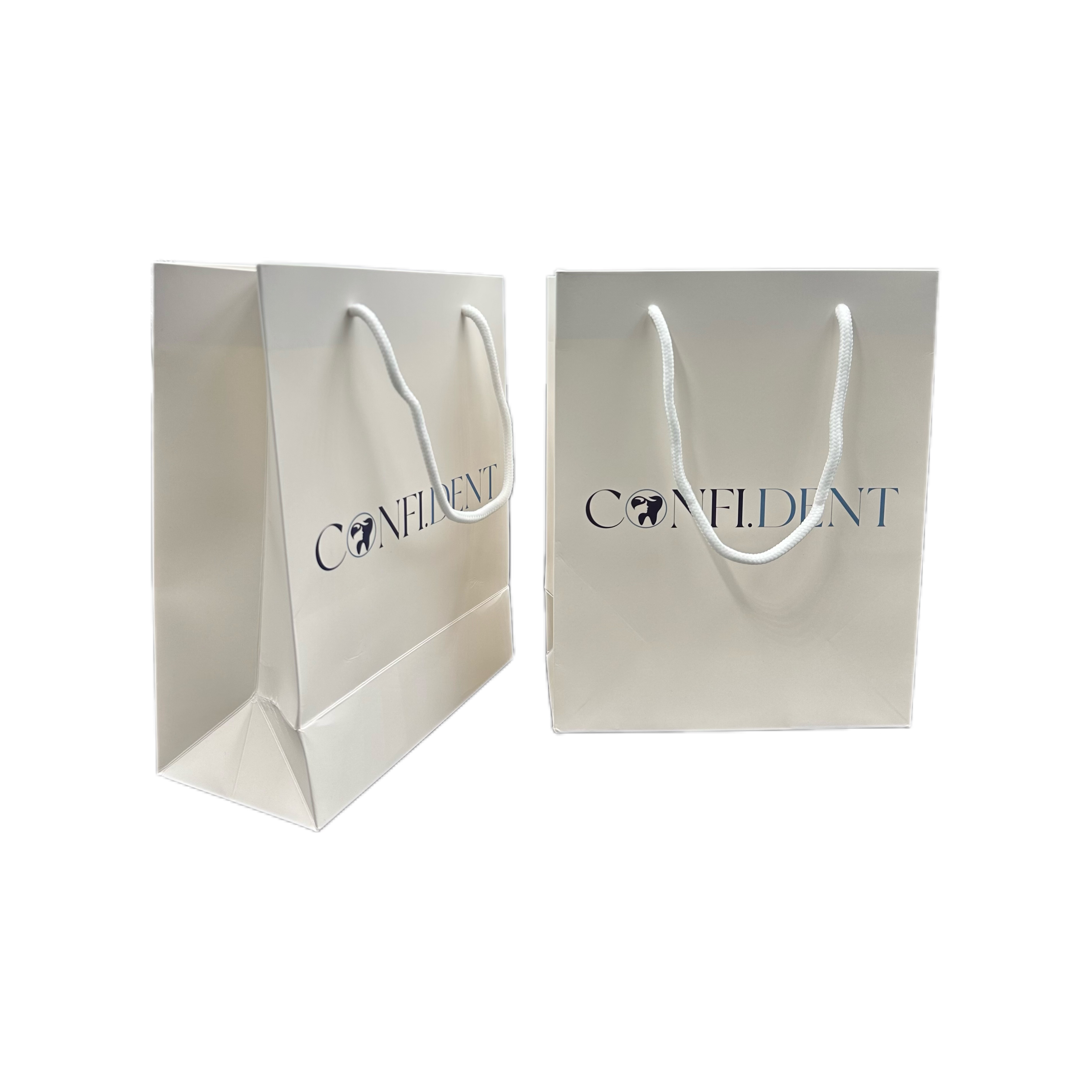 Custom Paper Bag with Cotton Handle