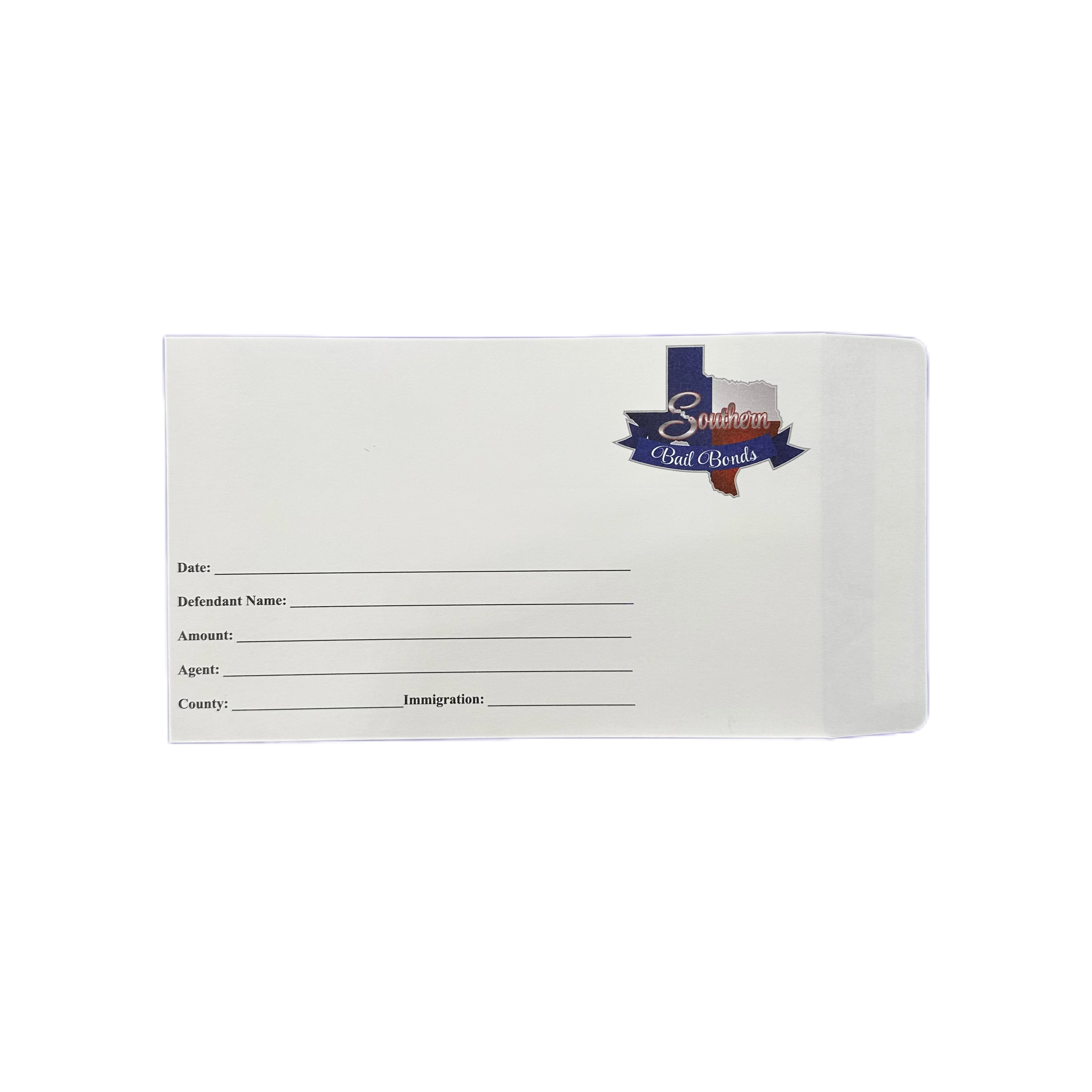 White Kraft Paper Envelope