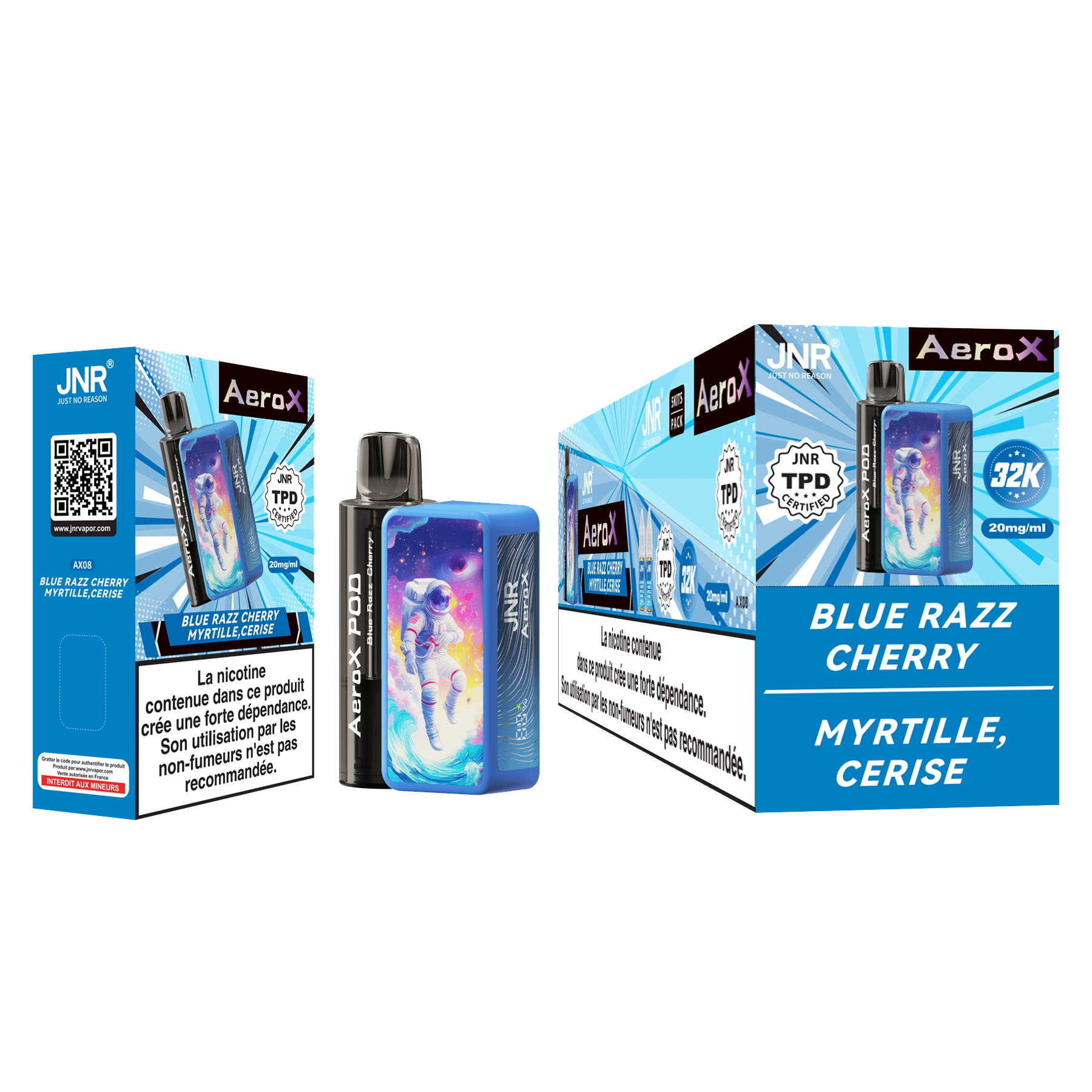 JNR AeroX 32000 Disposable Vape | Best Choice for Pro Vapers